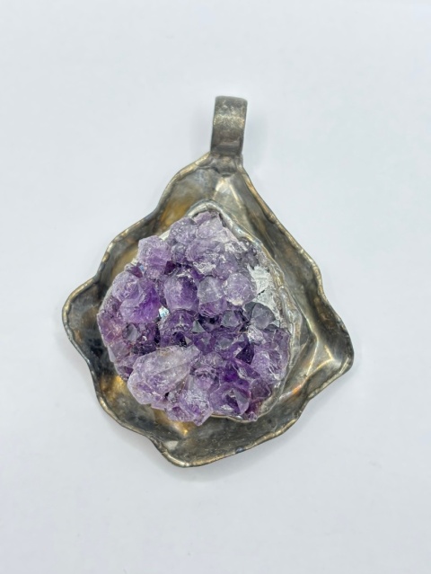 Zawieszka z ametystem