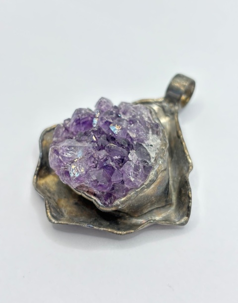 Zawieszka z ametystem