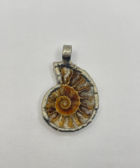 Zawieszka z amonitem