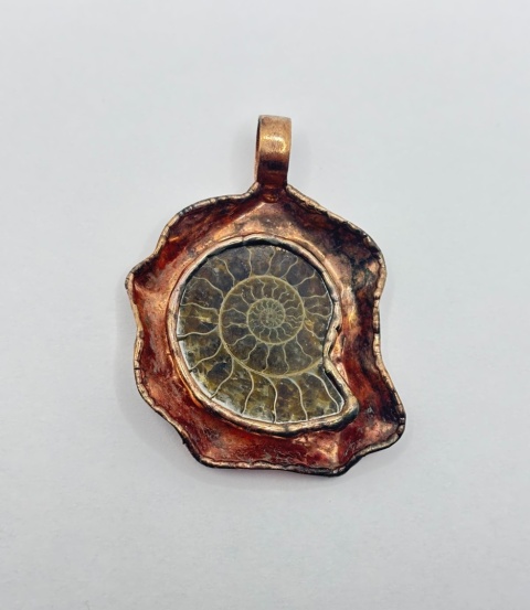 Zawieszka z amonitem