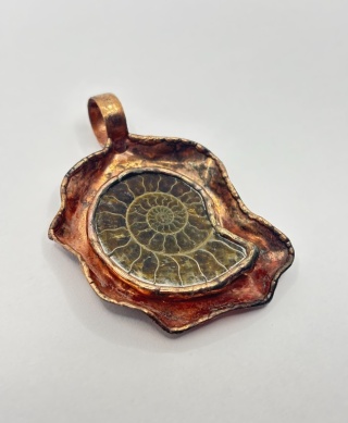 Zawieszka z amonitem