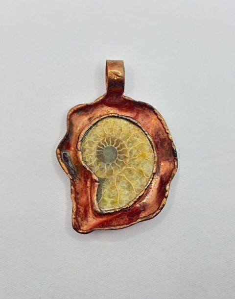 Zawieszka z amonitem