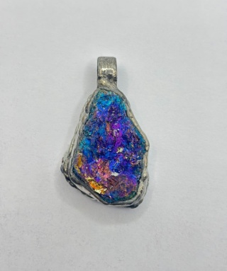 Zawieszka z chalkopirytem