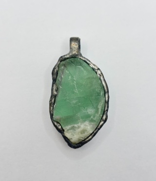 Zawieszka z fluorytem