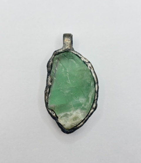 Zawieszka z fluorytem