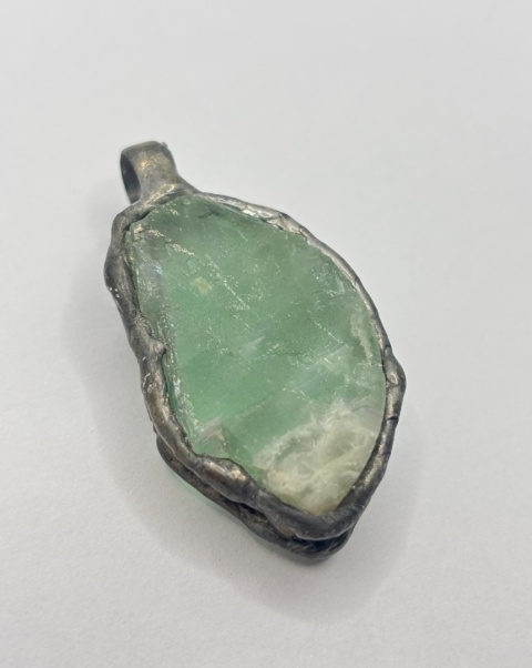 Zawieszka z fluorytem