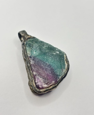 Zawieszka z fluorytem