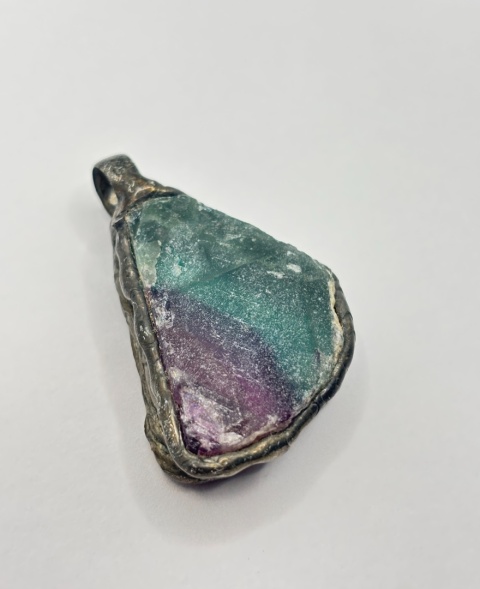 Zawieszka z fluorytem