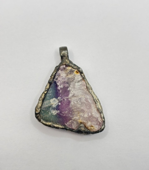 Zawieszka z fluorytem