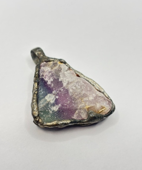 Zawieszka z fluorytem