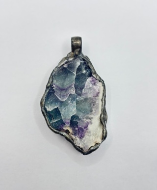 Zawieszka z fluorytem