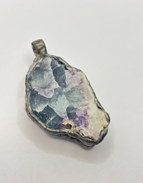 Zawieszka z fluorytem