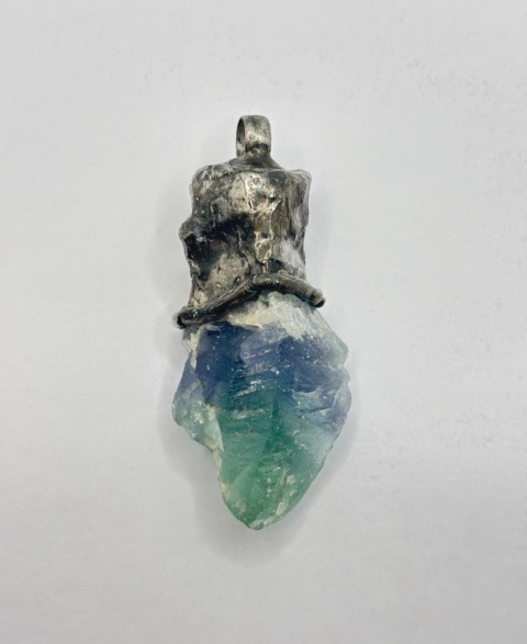 Zawieszka z fluorytem