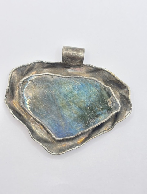 Zawieszka z labradorytem