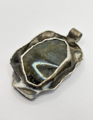 Zawieszka z labradorytem