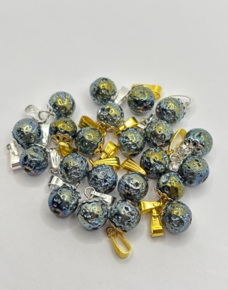 Zawieszka z lawą wulkaniczną