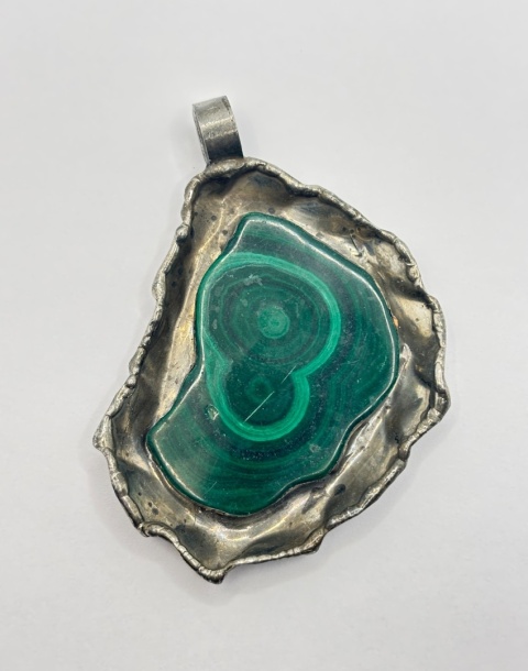 Zawieszka z malachitem